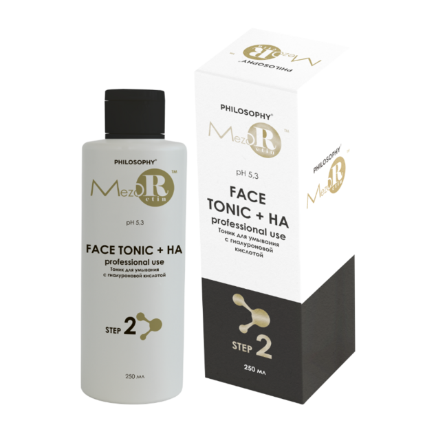 Тоник для умывания с гиалуроновой кислотой / mezoretin face tonic + ha