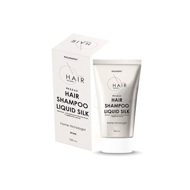Шампунь для идеального блеска волос с эффектом шелка philosophy hair perfect hair