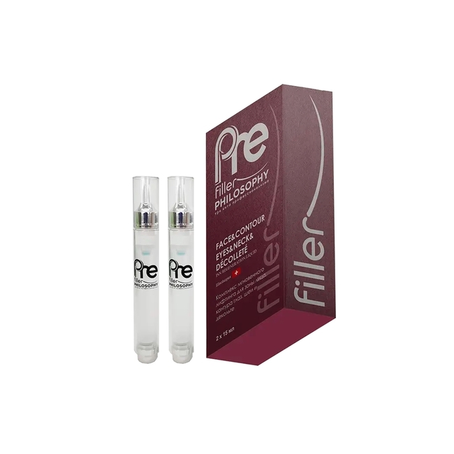 Филлер комплекс мгновенного лифтинга для зоны лица, контура глаз, шеи и декольте / philosophy filler face contour eyes neck decollete