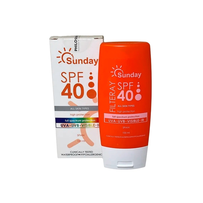 Cолнцезащитный крем с СПФ 40 philosophy sunday