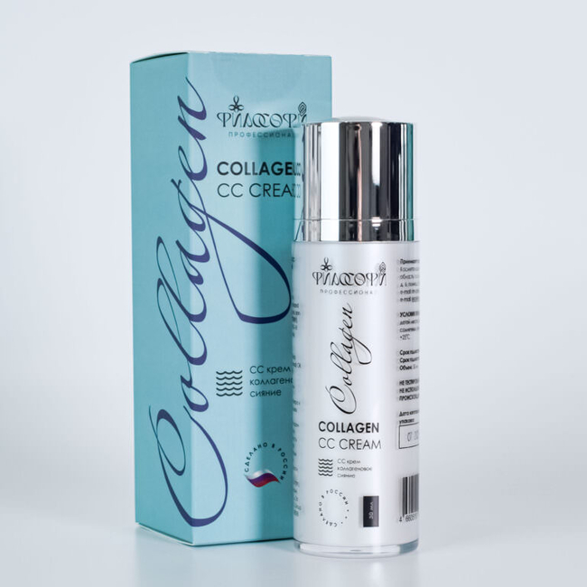 CC крем коллагеновое сияние тон универсальный философия профессионал / collagen cc cream