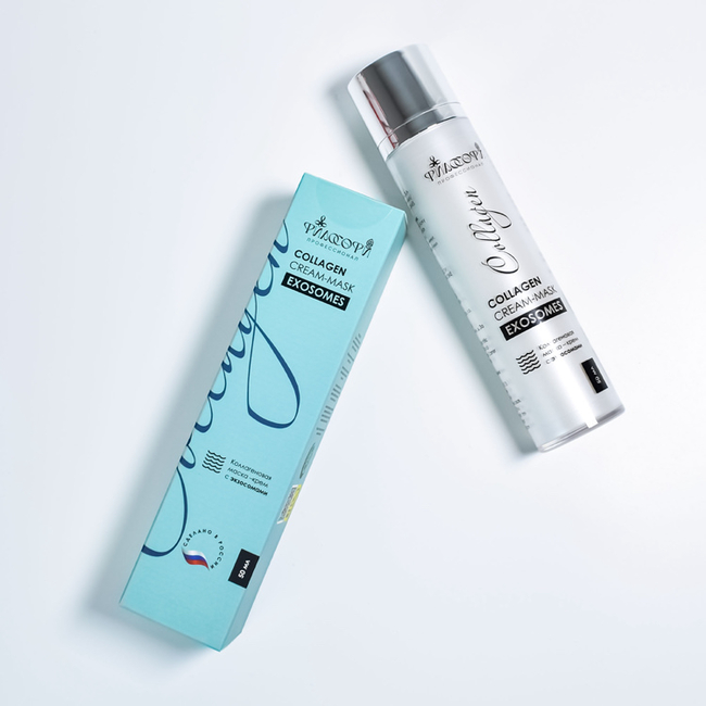 Коллагеновая маска-крем с экзосомами философия профессионал / cream mask exosomes