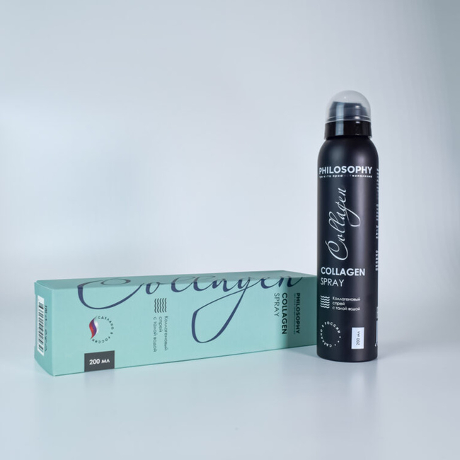 Коллагеновый спрей с талой водой философи профессионал / collagen spray