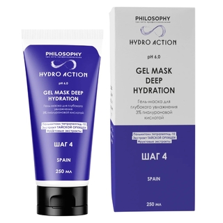 Gel mask deep hydration гель-маска для глубокого увлажнения 3% гиалуроновой кислотой