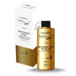 Тоник для лица с гликолевой кислотой / Pre peeling tonic + glycolic acid