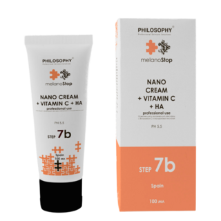 Осветляющий и увлажняющий нано-крем с витамином С и гиалуроновой кислотой / Philosophy Nano Cream + Vitamin C + HA