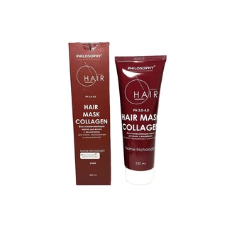 Восстанавливающая маска для волос с коллагеном для домашнего использования philosophy hair home